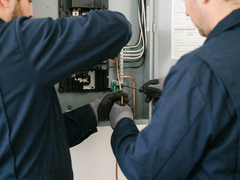 Grounding electrode conductor and bonded neutral bar in a new load centre
