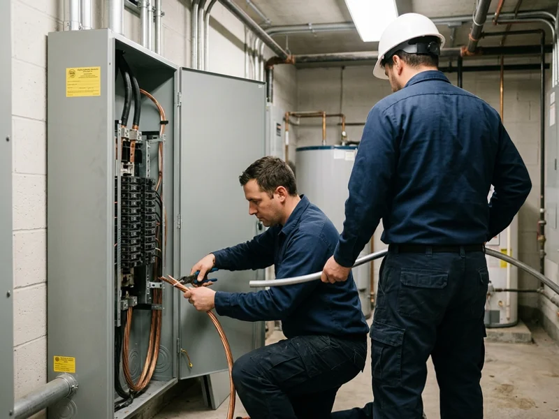 New 400A service with commercial switchgear and bolt-on breakers